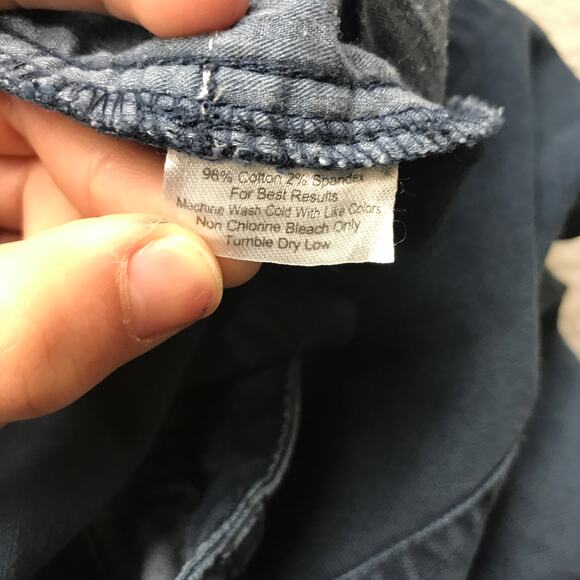 Peter Millar Chino Performance Pants Men's Size 36 Relaxed Fit Golf Blue - Picture 9 of 10